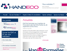 Tablet Screenshot of handeco.org